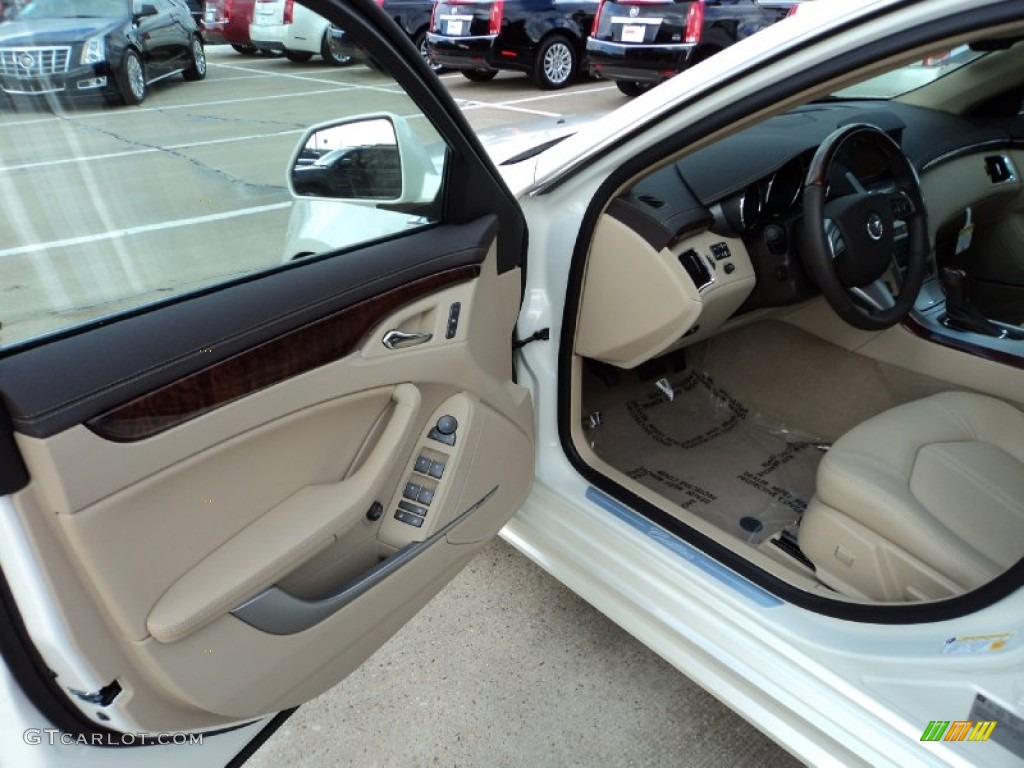 Cashmere/Cocoa Interior 2012 Cadillac CTS 3.6 Sport Wagon Photo #59363847
