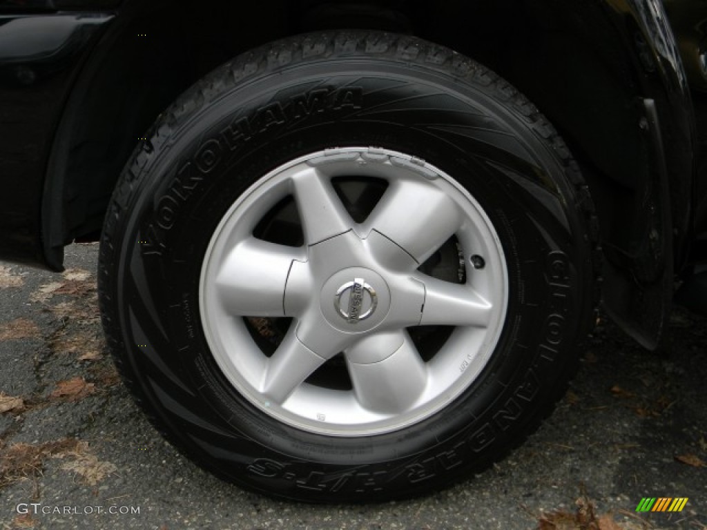 2002 Pathfinder SE 4x4 - Super Black / Charcoal photo #6