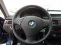 Black 2011 BMW 3 Series 335i Sedan Steering Wheel
