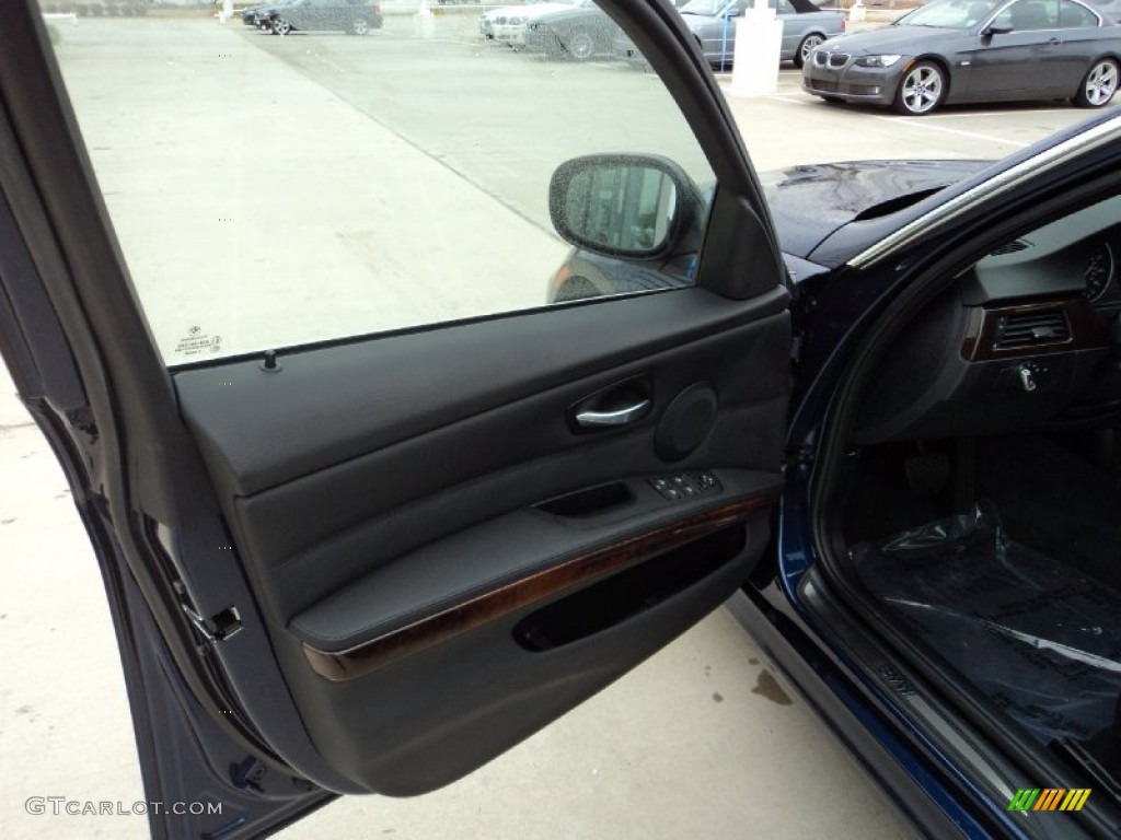 2011 3 Series 335i Sedan - Deep Sea Blue Metallic / Black photo #11