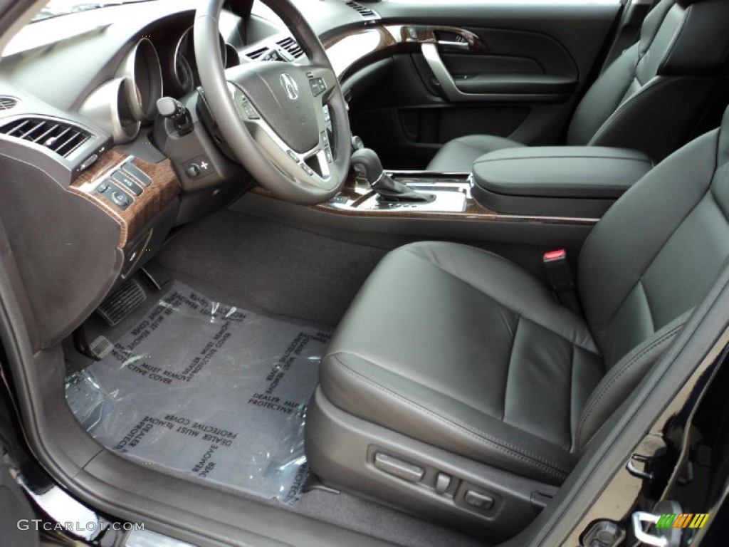 Ebony Interior 2012 Acura MDX SH-AWD Technology Photo #59365065