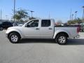 2011 Radiant Silver Metallic Nissan Frontier SV Crew Cab  photo #8