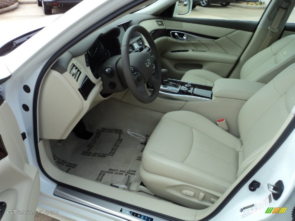Wheat Interior 2012 Infiniti M 37 Sedan Photo #59365326