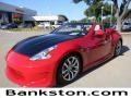 Solid Red 2010 Nissan 370Z Touring Roadster