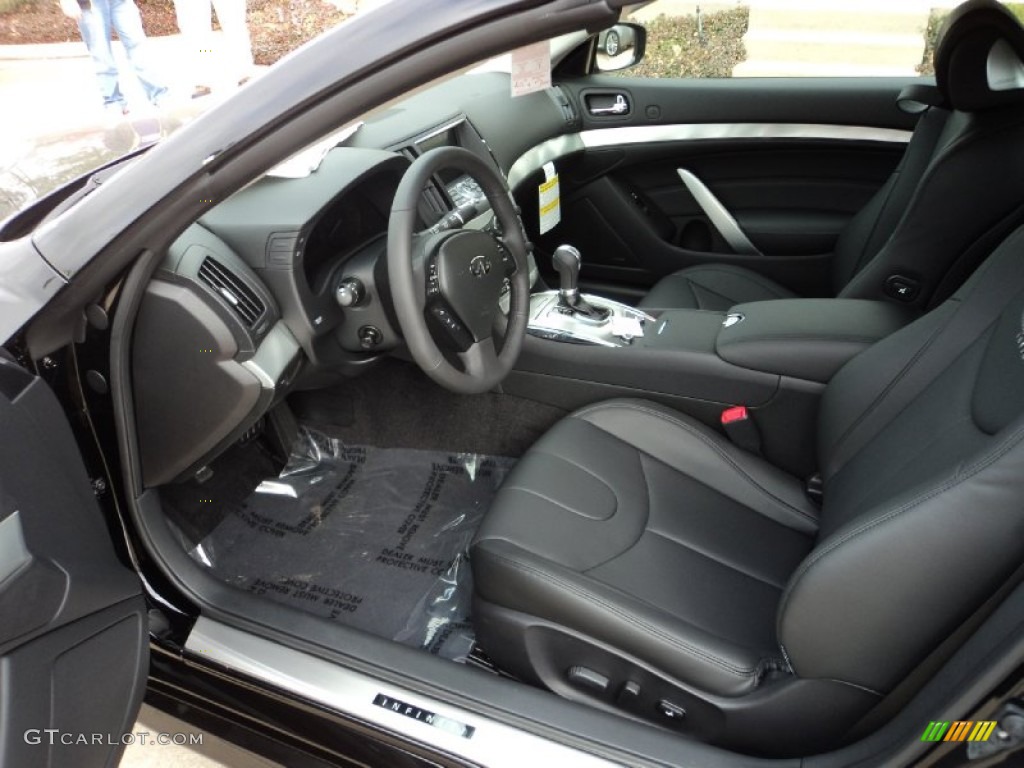 Graphite Interior 2012 Infiniti G 37 Convertible Photo #59365455