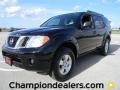 2010 Super Black Nissan Pathfinder S FE+  photo #1