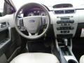 2009 White Suede Ford Focus SEL Sedan  photo #8