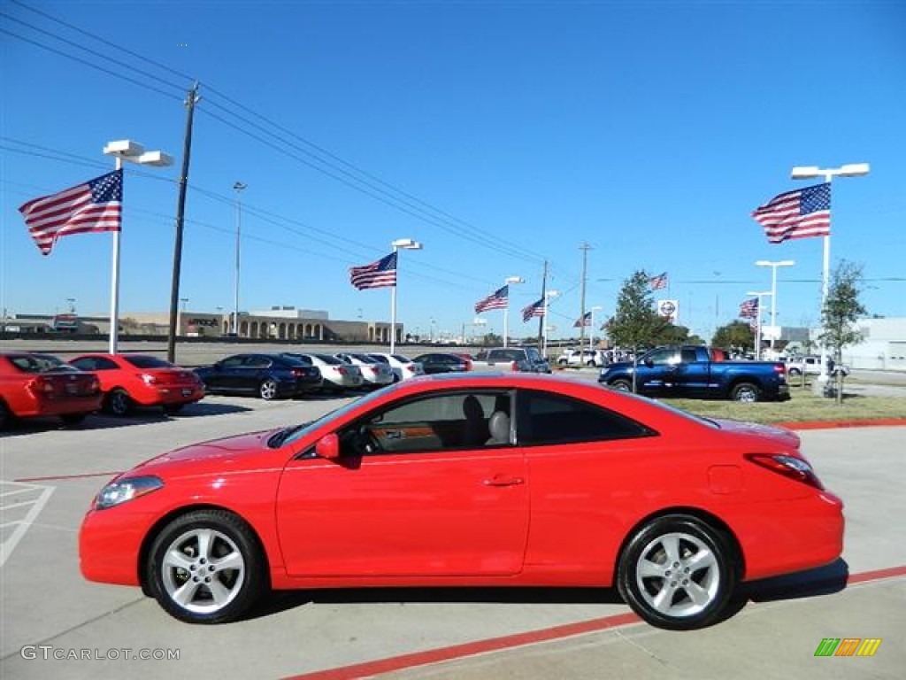 Super Red 5 2008 Toyota Solara SLE V6 Coupe Exterior Photo #59367192