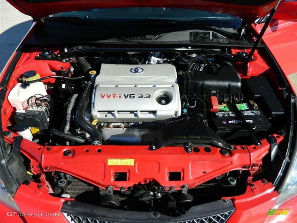 2008 Toyota Solara SLE V6 Coupe 3.3 Liter DOHC 24-Valve VVT-i V6 Engine Photo #59367348