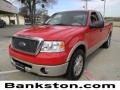 Bright Red 2007 Ford F150 XLT SuperCab