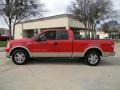 2007 Bright Red Ford F150 XLT SuperCab  photo #5
