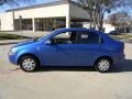 2005 Bright Blue Metallic Chevrolet Aveo LS Sedan  photo #5