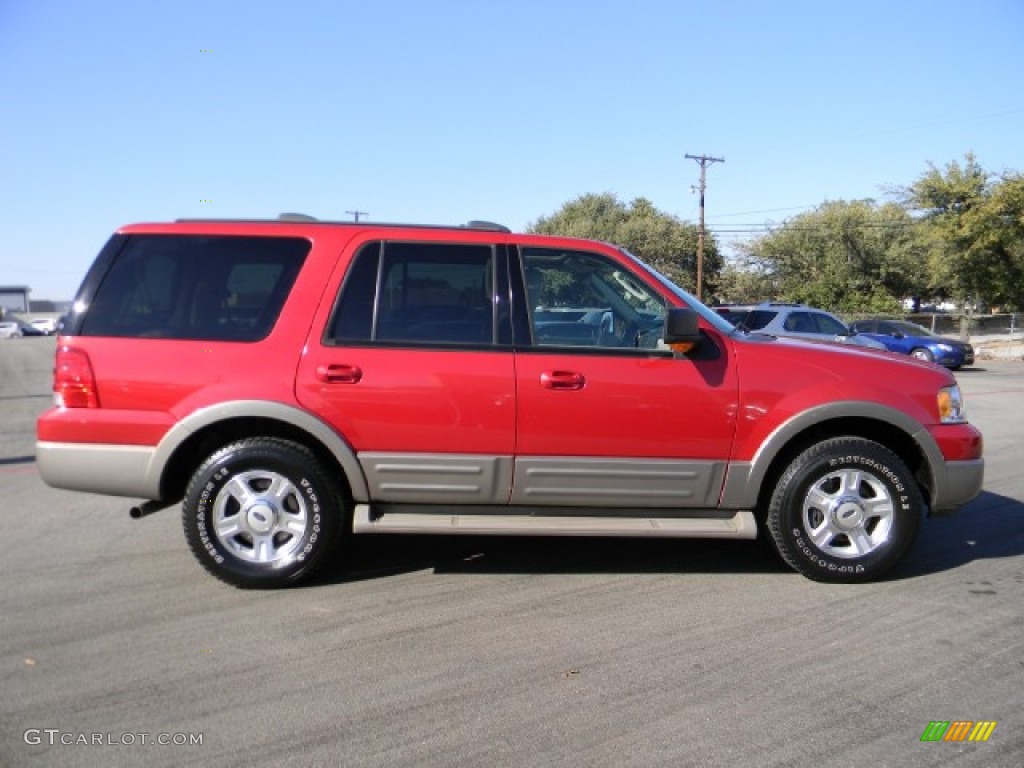 Laser Red Tinted Metallic 2003 Ford Expedition Eddie Bauer Exterior Photo #59368347