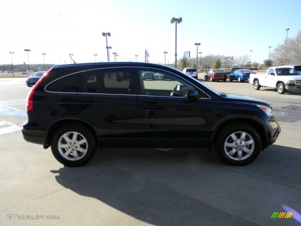 2008 CR-V EX-L - Nighthawk Black Pearl / Black photo #3