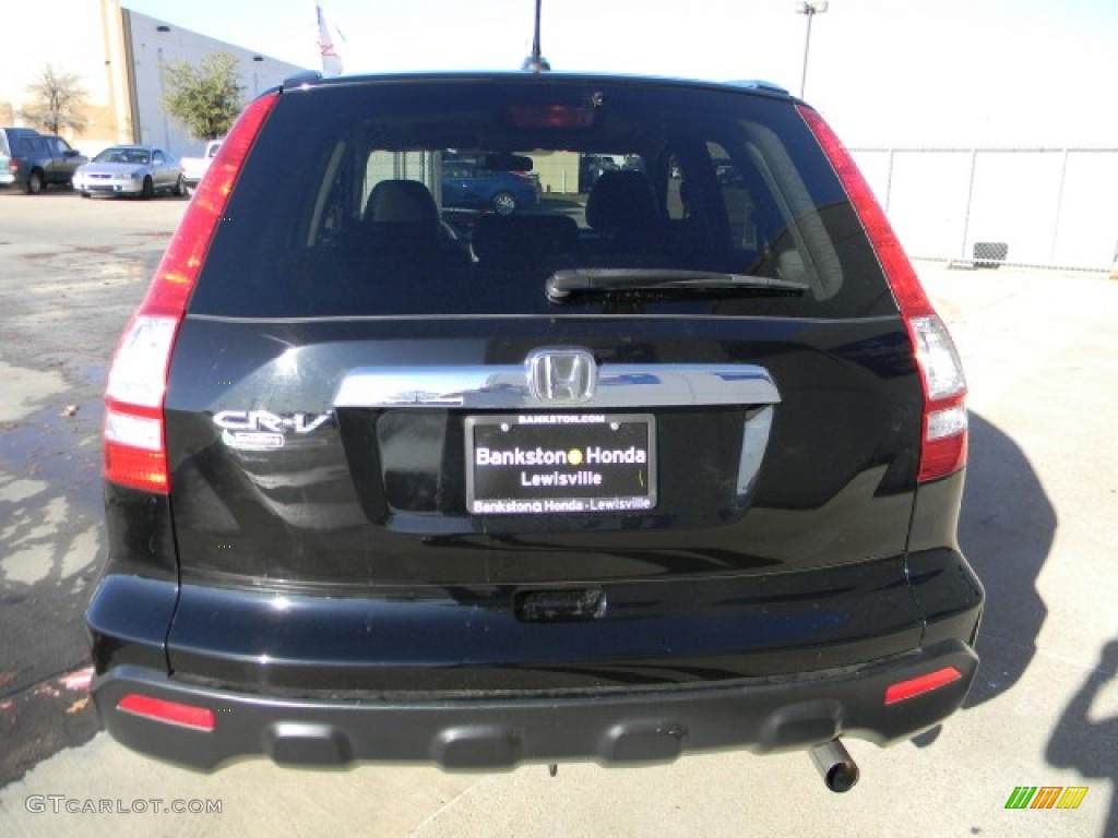 2008 CR-V EX-L - Nighthawk Black Pearl / Black photo #4