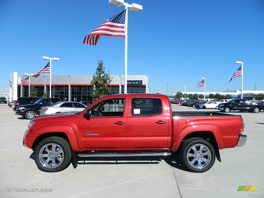 Barcelona Red Metallic 2012 Toyota Tacoma V6 SR5 Prerunner Double Cab Exterior Photo #59369697