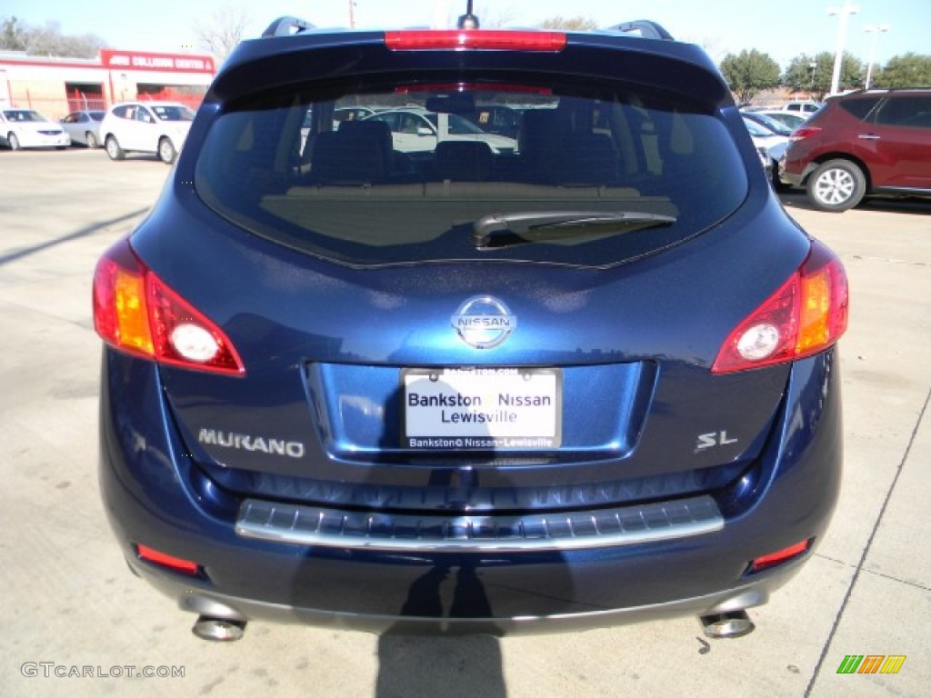 2009 Murano SL - Deep Sapphire Metallic / Beige photo #4