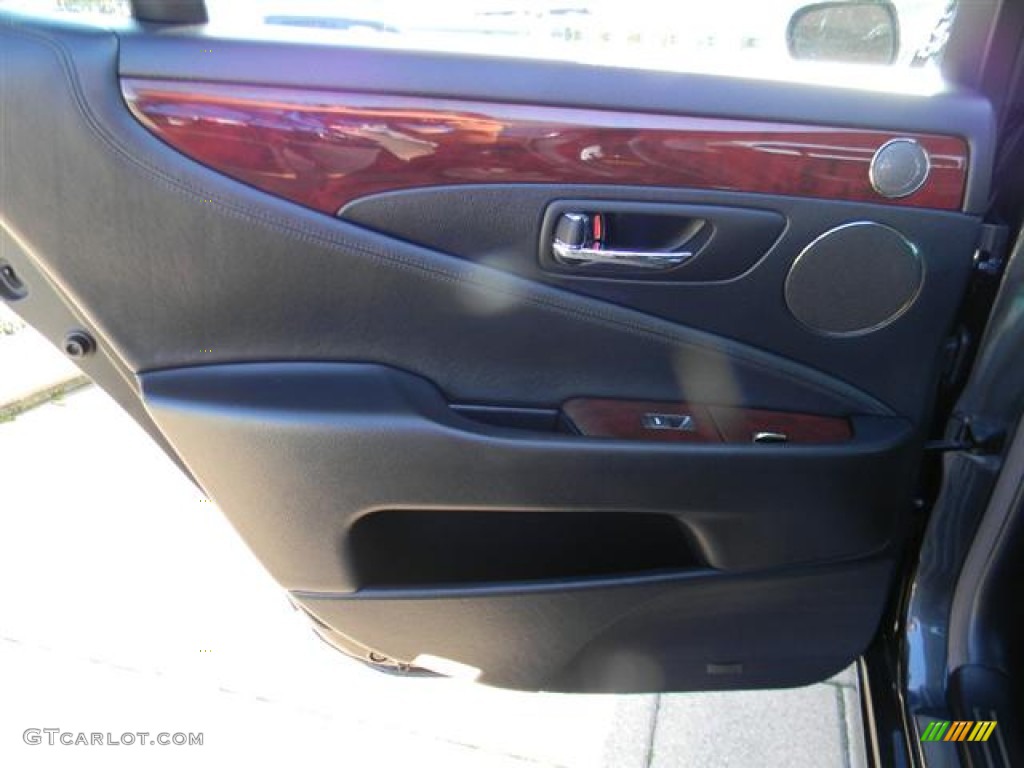 2008 Lexus LS 460 Black Door Panel Photo #59371071