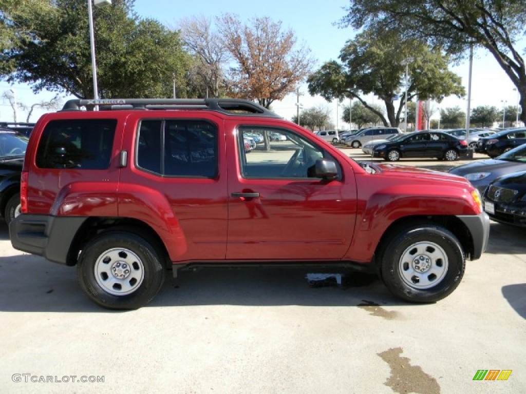 2008 Xterra X - Red Brawn / Graphite photo #3