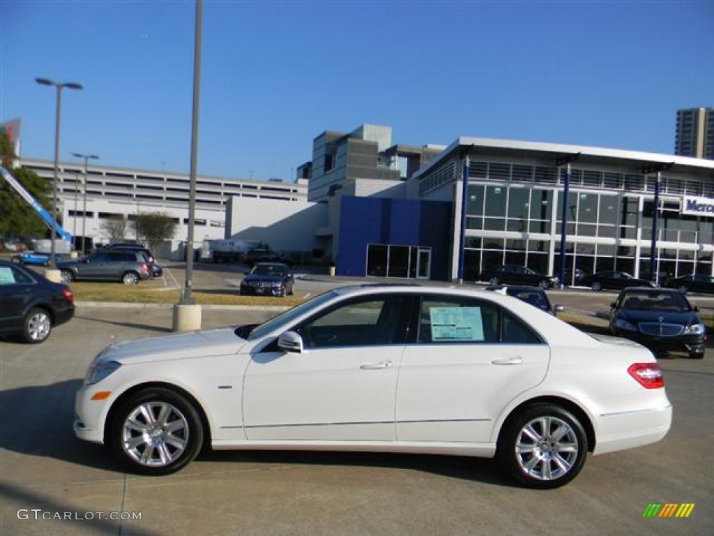 Diamond White Metallic 2012 Mercedes-Benz E 350 Sedan Exterior Photo #59371644