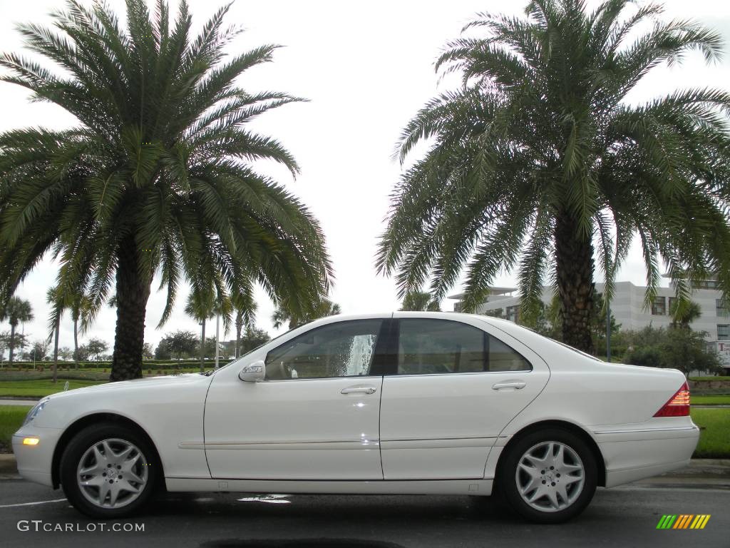 Alabaster White Mercedes-Benz S