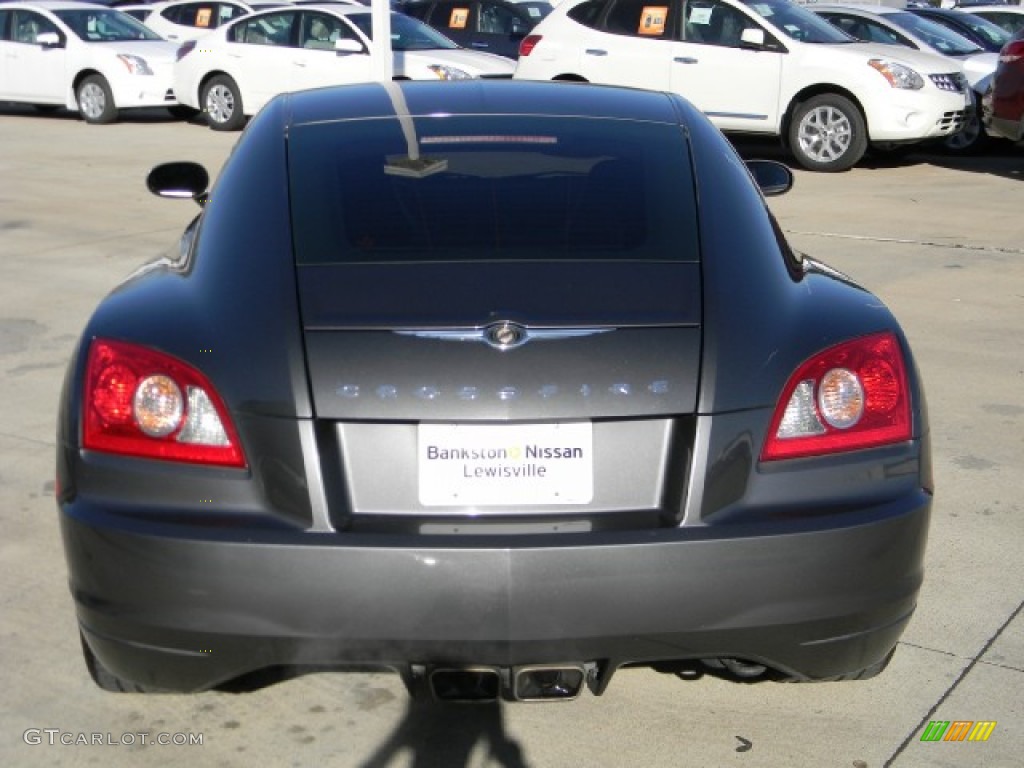 2006 Crossfire Limited Coupe - Machine Gray Metallic / Dark Slate Gray/Medium Slate Gray photo #4