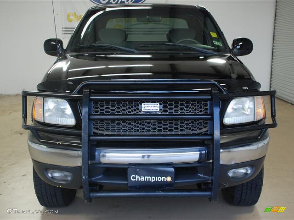 2002 F150 FX4 SuperCrew 4x4 - Black / Medium Graphite photo #2
