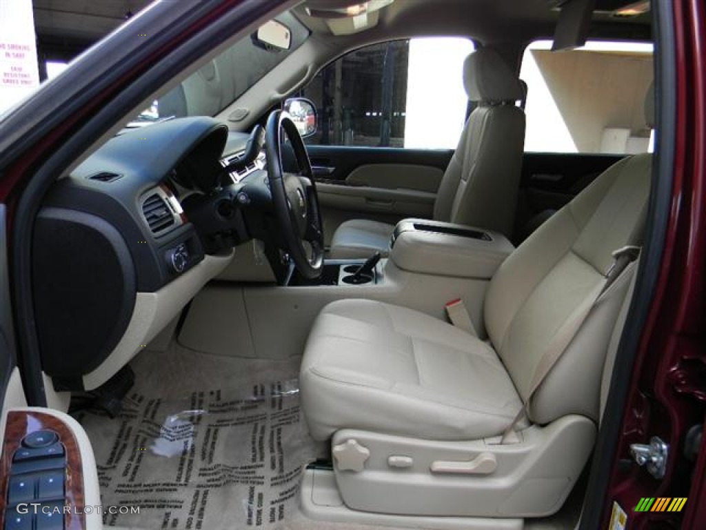 Light Cashmere/Ebony Interior 2008 Chevrolet Suburban 1500 LT Photo #59372459