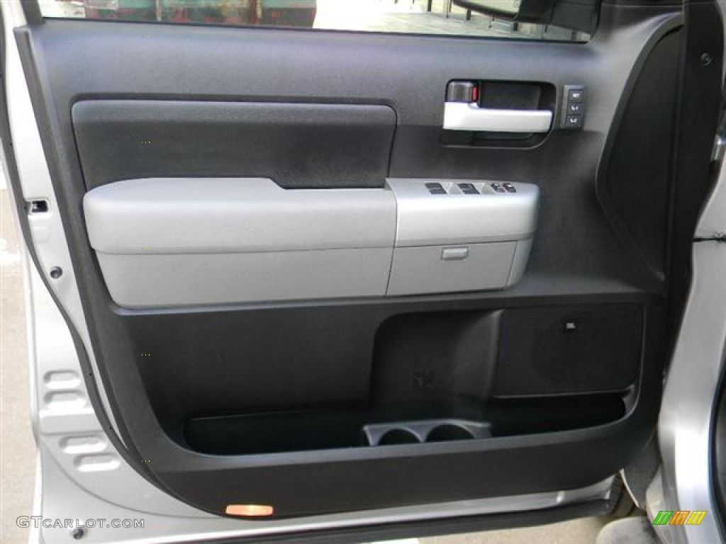 2007 Toyota Tundra Limited CrewMax Graphite Gray Door Panel Photo #59372574