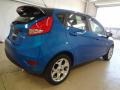 2012 Blue Candy Metallic Ford Fiesta SES Hatchback  photo #4