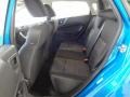 Charcoal Black/Blue 2012 Ford Fiesta SES Hatchback Interior Color