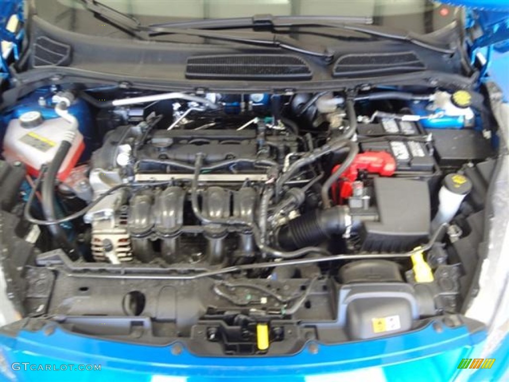 2012 Ford Fiesta SES Hatchback 1.6 Liter DOHC 16-Valve Ti-VCT Duratec 4 Cylinder Engine Photo #59372739