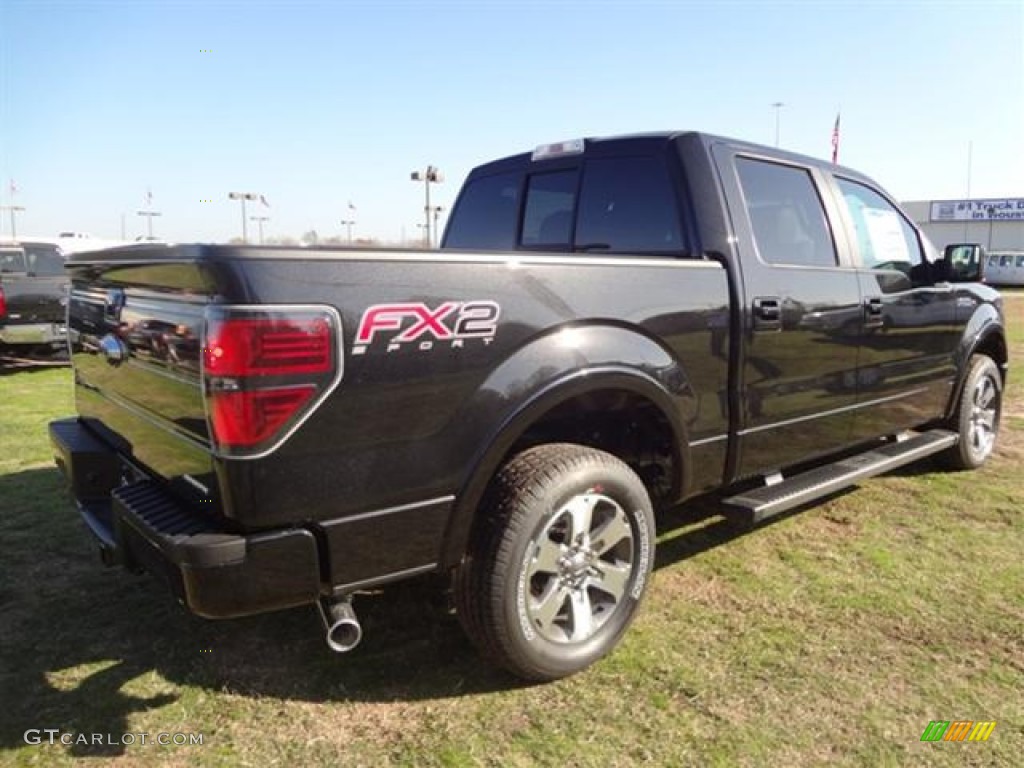Tuxedo Black Metallic 2012 Ford F150 FX2 SuperCrew Exterior Photo #59374293