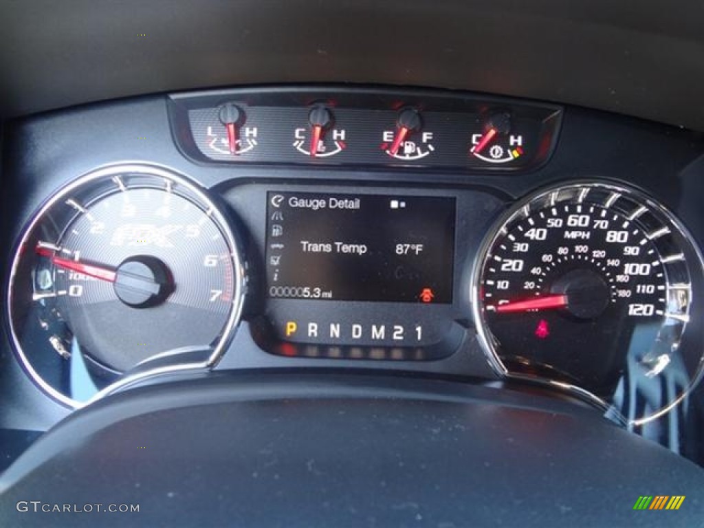 2012 Ford F150 FX2 SuperCrew Gauges Photo #59374677