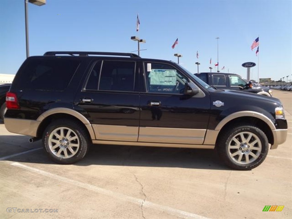 Tuxedo Black Metallic 2012 Ford Expedition King Ranch Exterior Photo #59374875