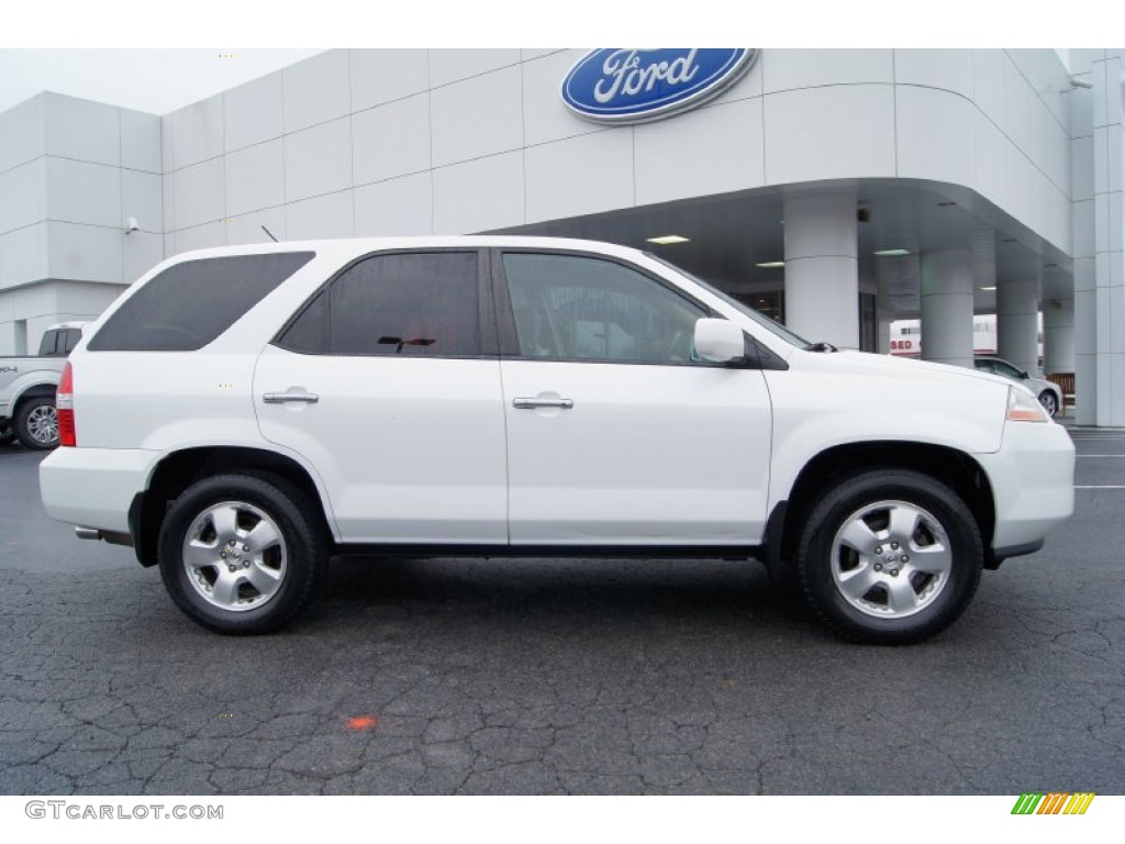 2003 MDX  - Taffeta White / Saddle photo #2