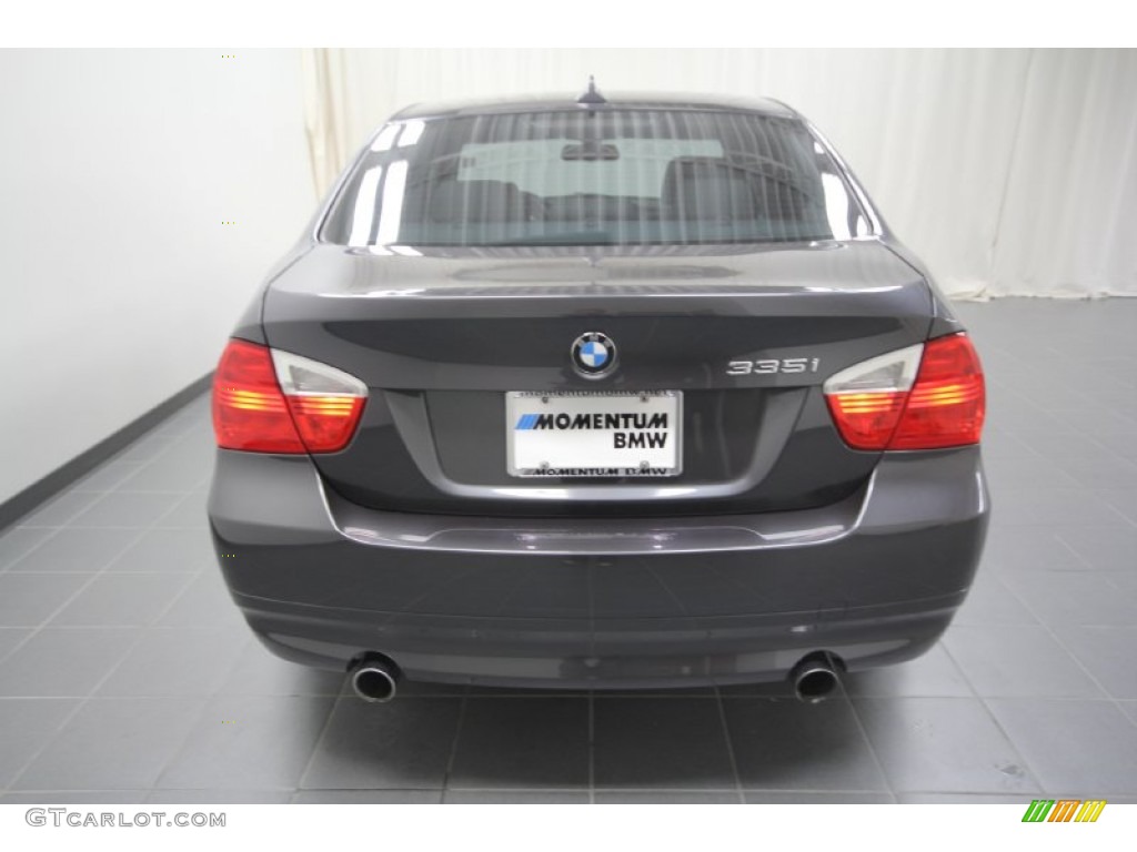 2008 3 Series 335i Sedan - Sparkling Graphite Metallic / Gray photo #13