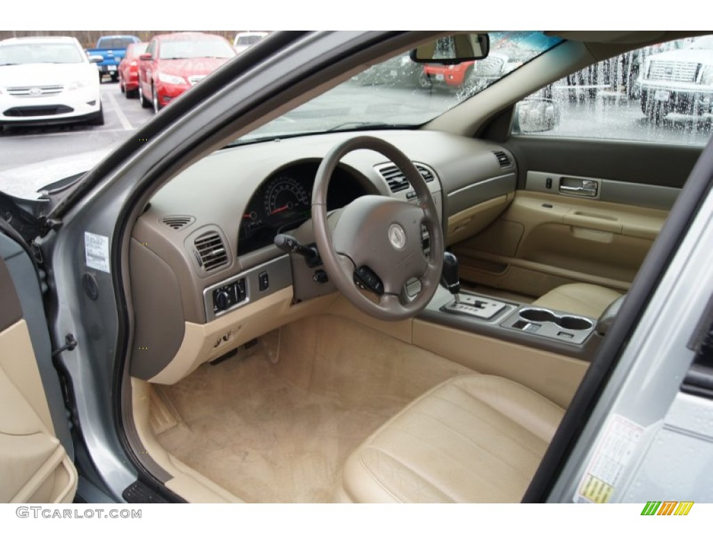 Beige Interior 2006 Lincoln LS V8 Photo #59377100