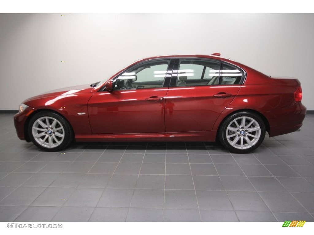 Vermillion Red Metallic 2011 BMW 3 Series 328i Sedan Exterior Photo #59379150