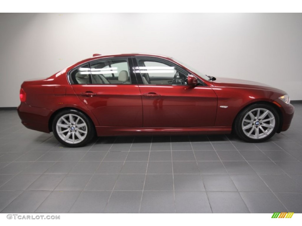 Vermillion Red Metallic 2011 BMW 3 Series 328i Sedan Exterior Photo #59379197