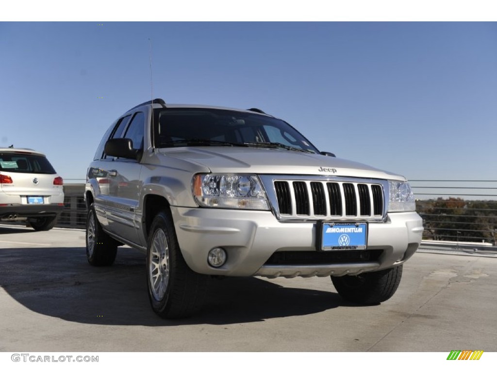 2004 Grand Cherokee Limited - Bright Silver Metallic / Dark Slate Gray photo #1