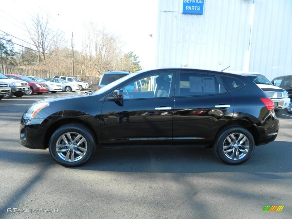 Wicked Black 2010 Nissan Rogue AWD Krom Edition Exterior Photo #59380364