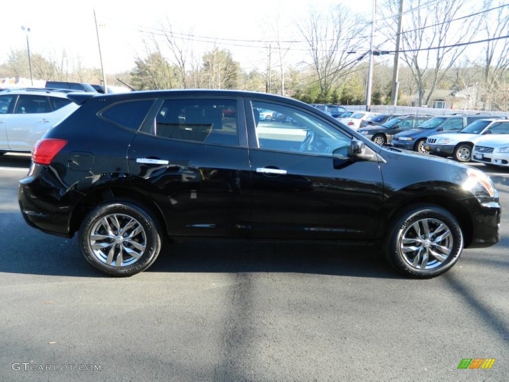 Wicked Black 2010 Nissan Rogue AWD Krom Edition Exterior Photo #59380400
