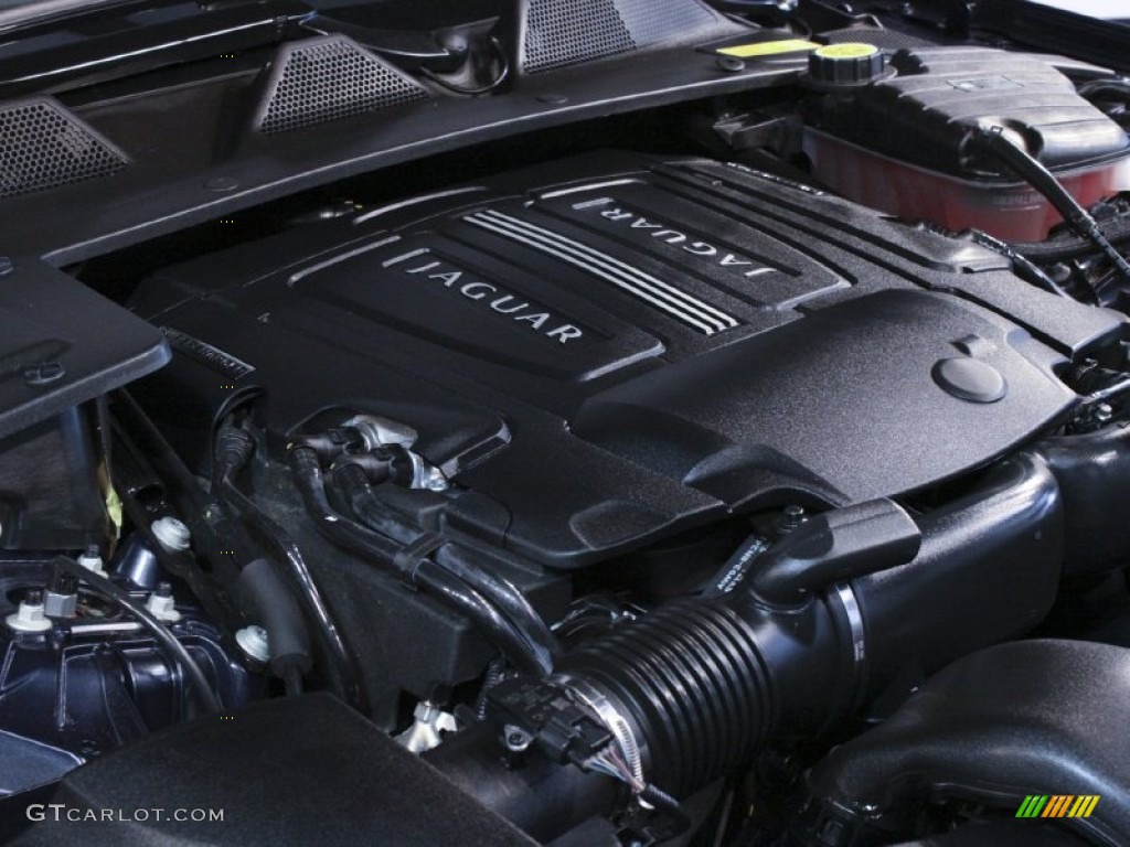 2011 Jaguar XJ XJL Supersport 5.0 Liter Supercharged GDI DOHC 32-Valve VVT V8 Engine Photo #59381953