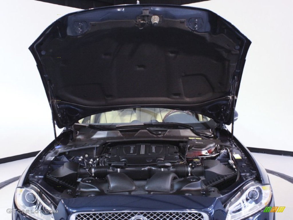 2011 Jaguar XJ XJL Supersport 5.0 Liter Supercharged GDI DOHC 32-Valve VVT V8 Engine Photo #59381960