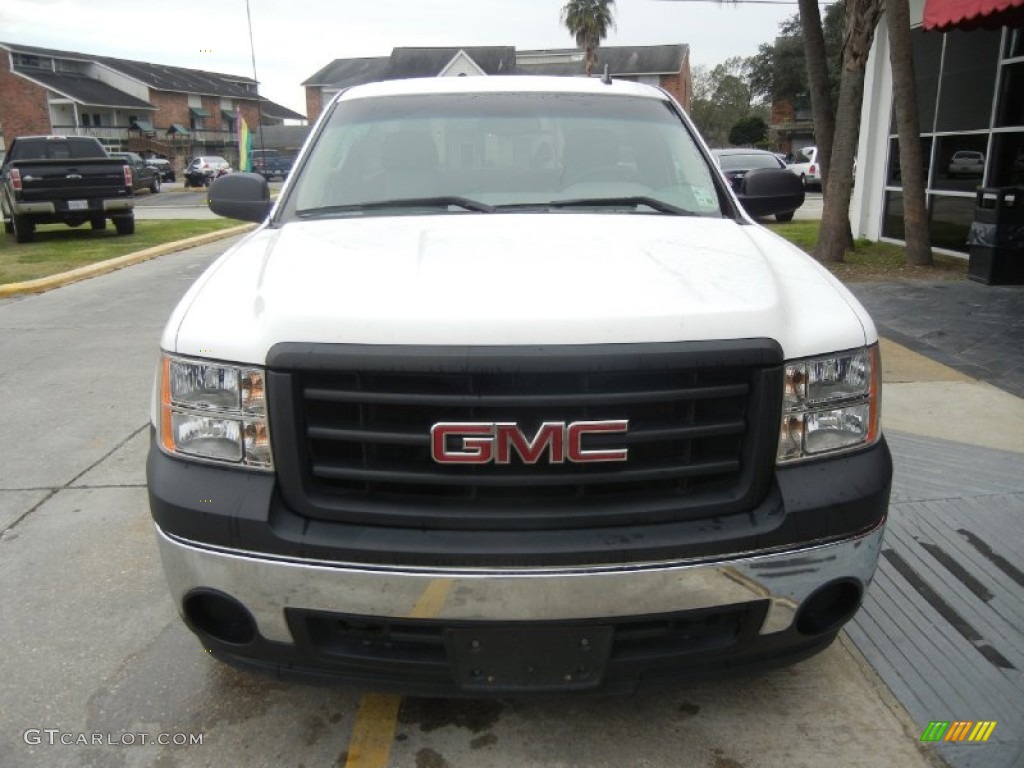 2008 Sierra 1500 Work Truck Regular Cab - Summit White / Dark Titanium photo #2