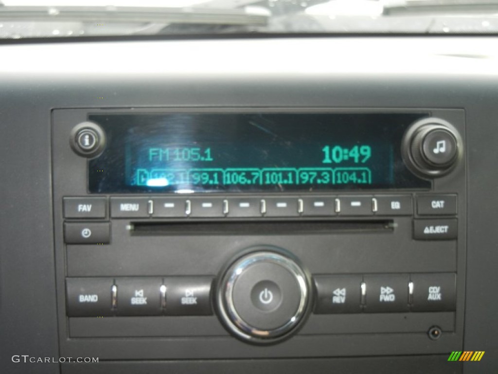 2008 Sierra 1500 Work Truck Regular Cab - Summit White / Dark Titanium photo #14