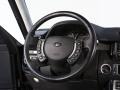 Jet Black 2008 Land Rover Range Rover V8 Supercharged Steering Wheel