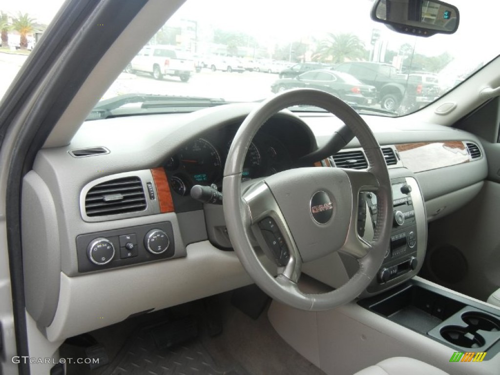 Dark Titanium/Light Titanium Interior 2007 GMC Sierra 1500 SLT Crew Cab 4x4 Photo #59384323