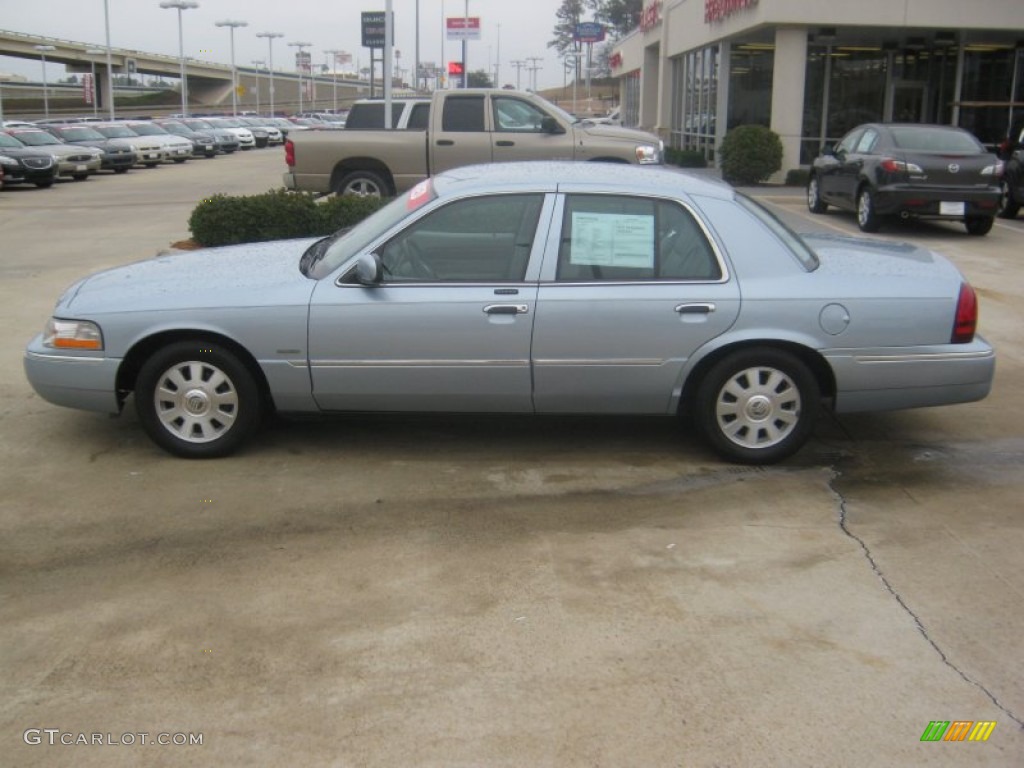 2004 Grand Marquis LS - Light Ice Blue Metallic / Medium Parchment photo #2
